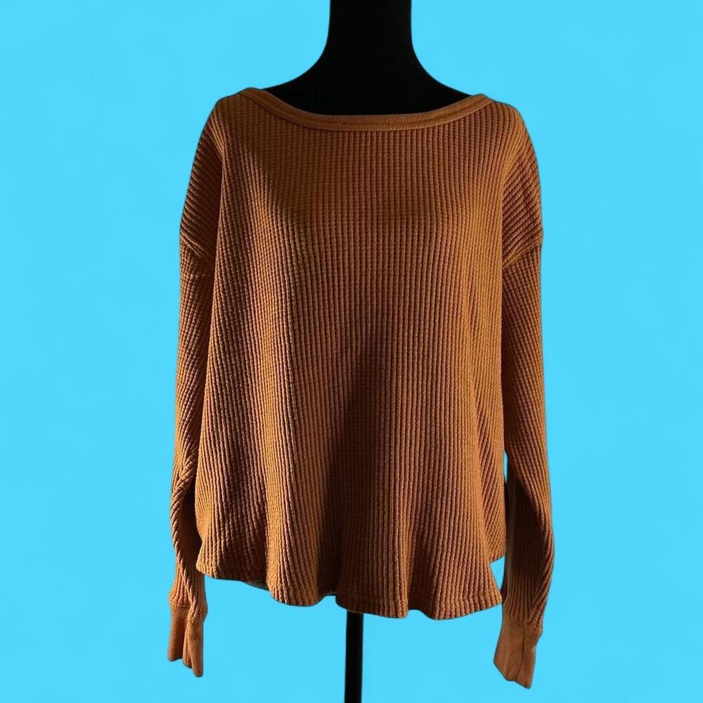 Gap waffle knit thermal top